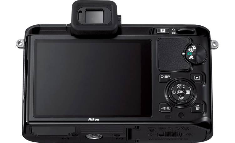 Nikon 1 V1 w/ 10-30mm VR Lens Back, low angle