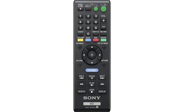 Sony BDP-S480 Remote