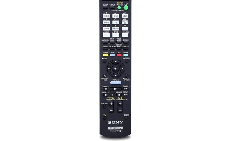 Sony STR-DH520 Remote