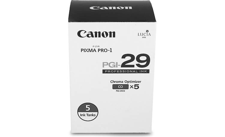 Canon PGI-29 5-pack of Chroma Optimizer tanks Front