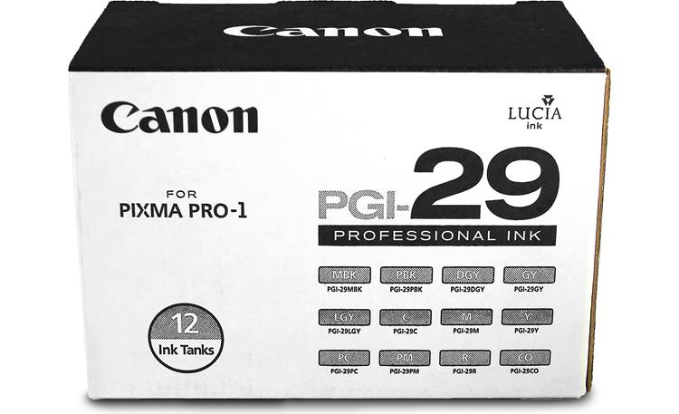 Canon PGI-29 12-pack of ink tanks Front