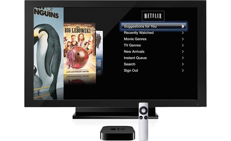 Apple TV® Netflix display (TV not included)