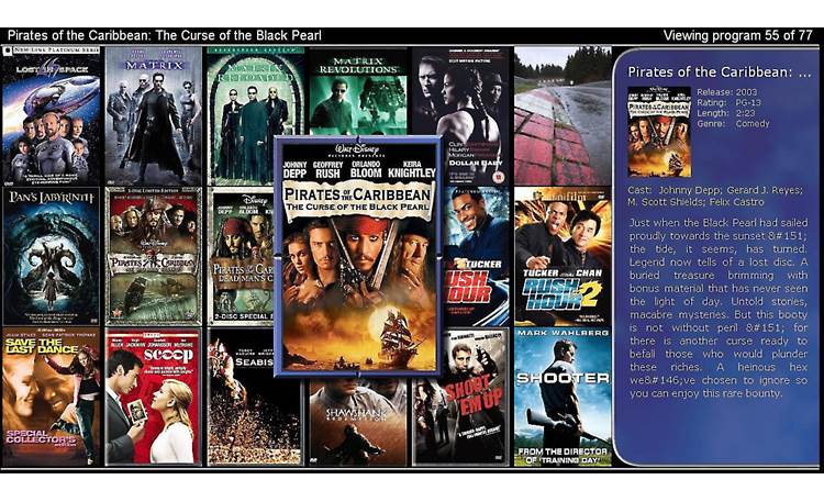 Fusion Research Rocket Movie Server Easy access to your movie collection