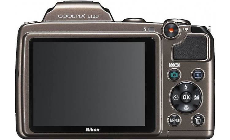 Nikon Coolpix L120 Back - Bronze