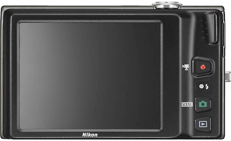 Nikon Coolpix S6100 Back
