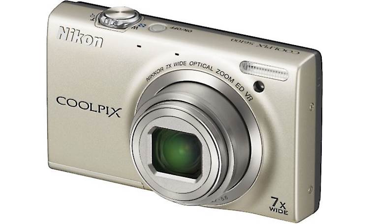 Nikon Coolpix S6100 Front - Silver