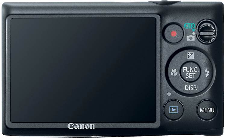 Canon PowerShot Elph 300 HS Back - Black