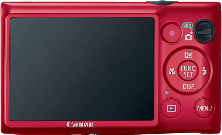 Canon PowerShot Elph 300 HS Back - Red