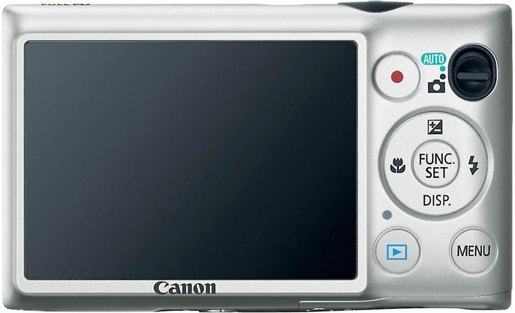 Canon PowerShot Elph 300 HS Back - Silver
