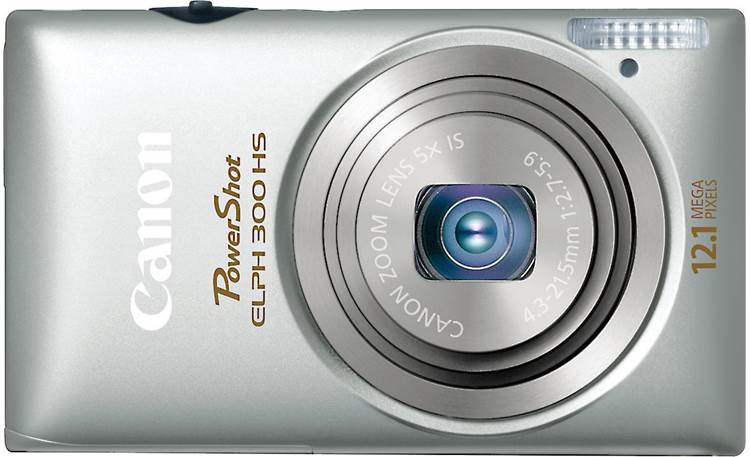 Canon PowerShot Elph 300 HS Front - Silver