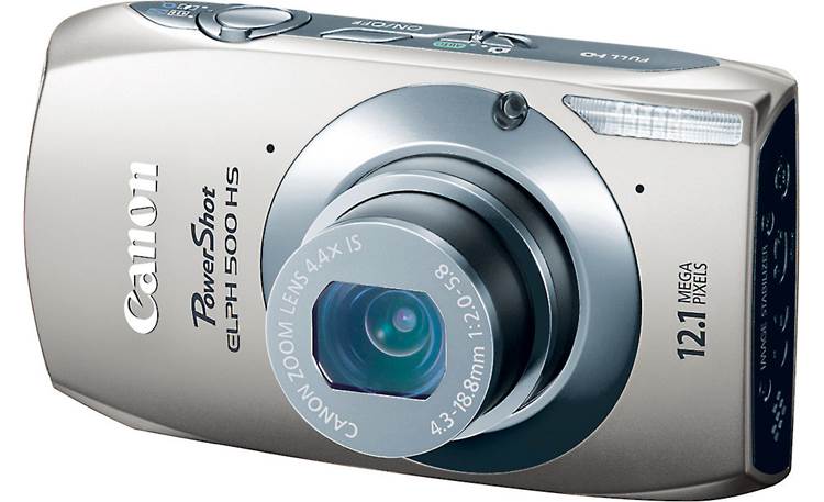 Canon PowerShot Elph 500 HS Front - Silver