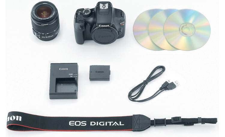 Canon EOS Rebel T3 Kit With included accessories