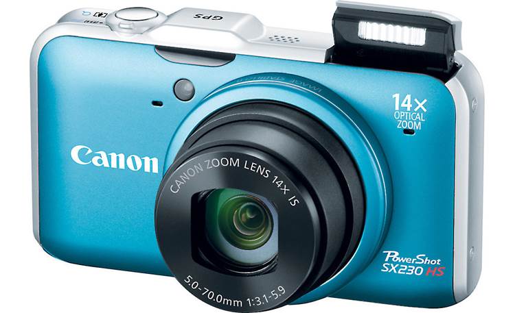 Canon PowerShot SX230 HS Front - Blue