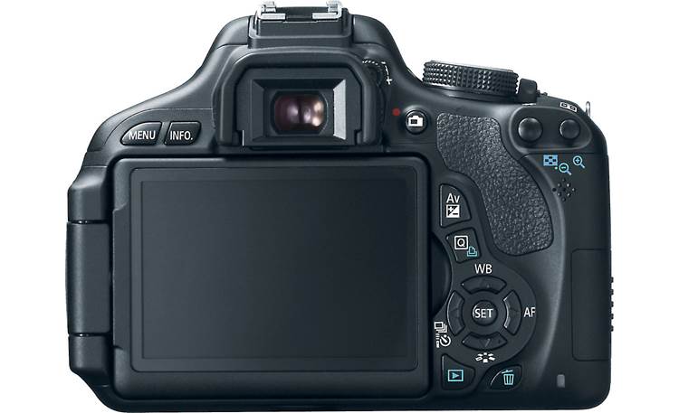 Canon EOS Rebel T3i Kit Back