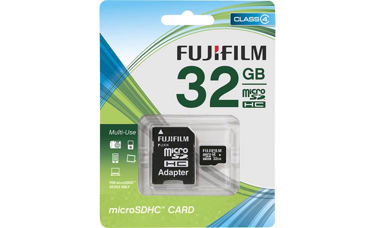 Fujifilm microSDHC Memory Card Front