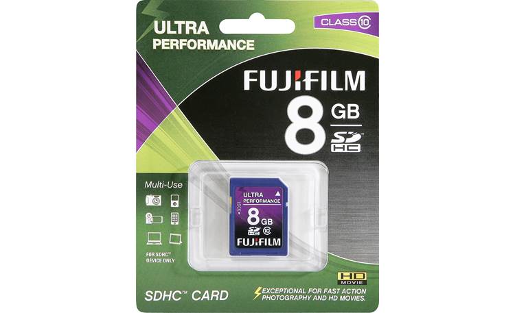 Fujifilm SDHC Memory Card Front