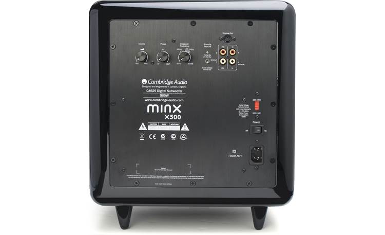 Cambridge Audio Minx X500 Back