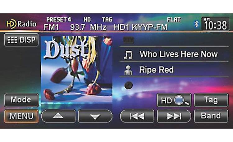 JVC KW-NT50HDT (Refurbished) HD Radio screen