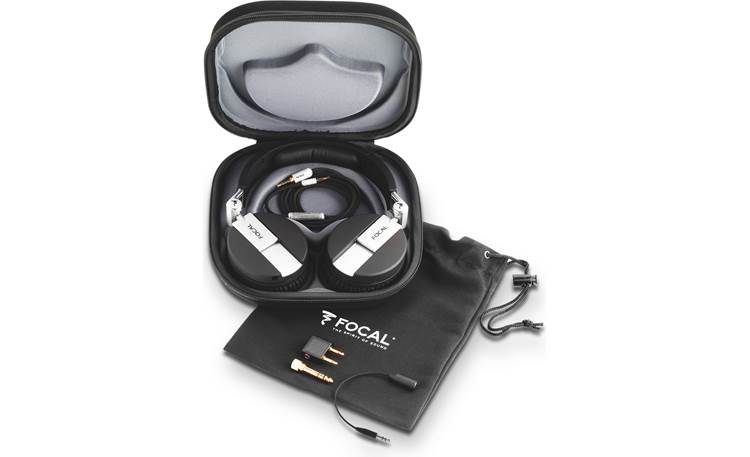 Focal Spirit One Shown with included storage case and accessories