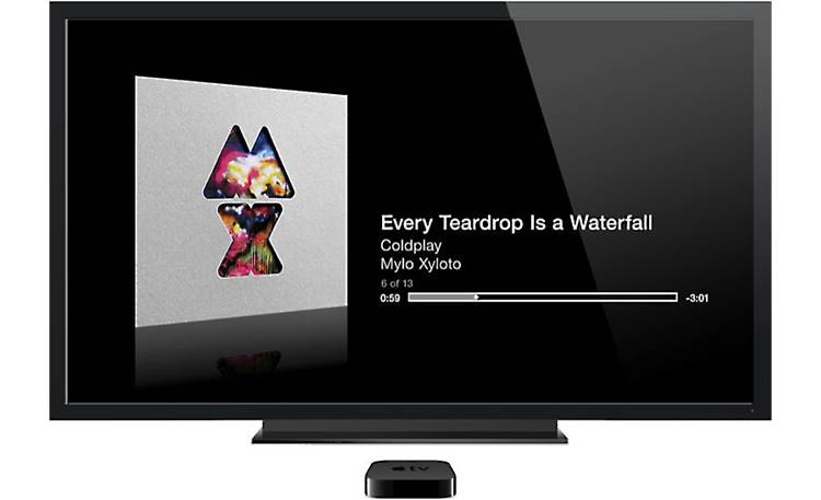 Apple TV® Music display