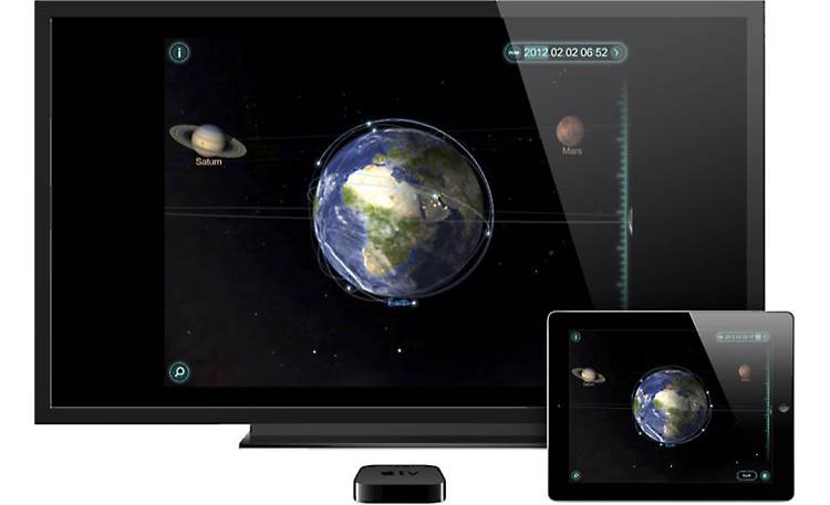 Apple TV® Mirros handheld screen (iPad not included)