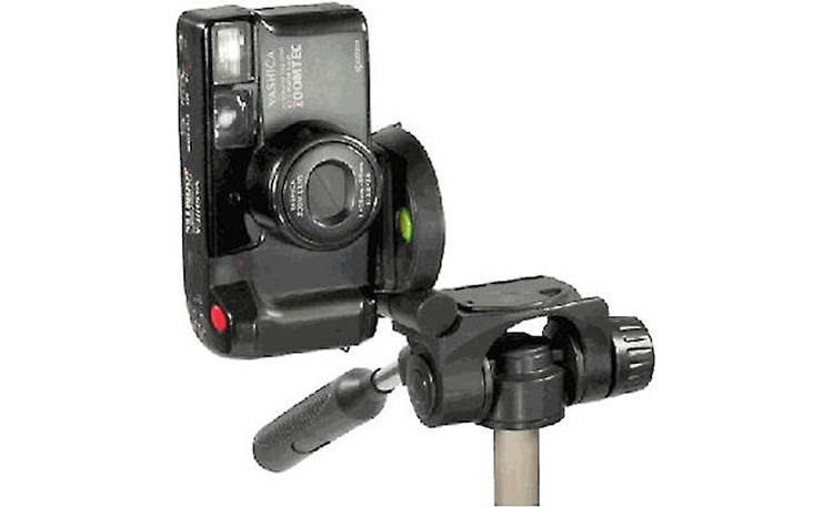 OSN OS-500 Close-up on tripod head, shown with camera (not included)