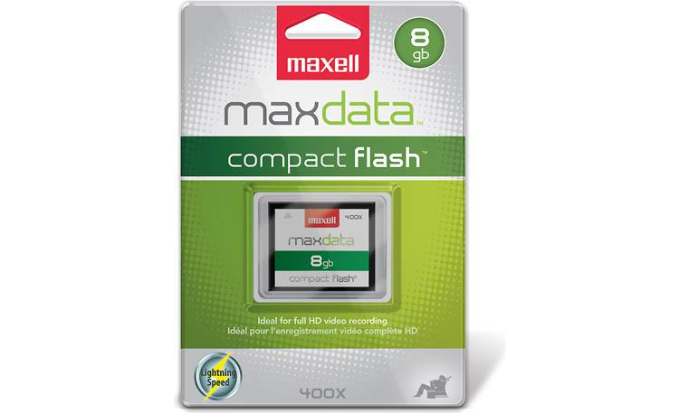 Maxell CompactFlash® Card In packaging