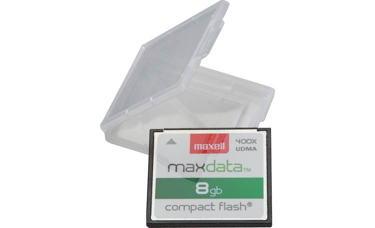 Maxell CompactFlash® Card With provided plastic case