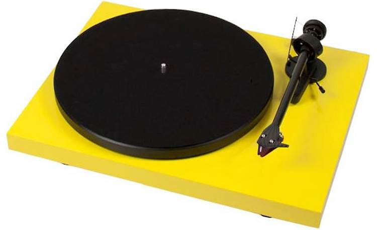 Pro-Ject Debut Carbon Gloss Yellow (dust cover included, not shown)
