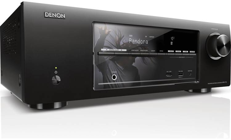 Denon AVR-1713 Music streaming services are available via your broadband connection.