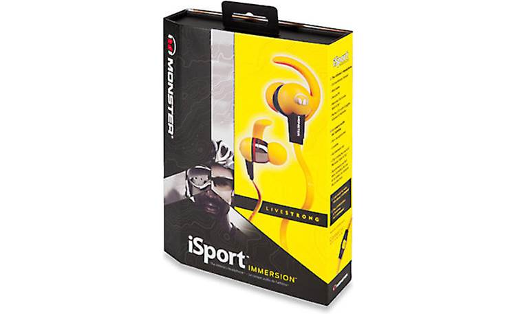 Monster® iSport LIVESTRONG™ Product box (Front)
