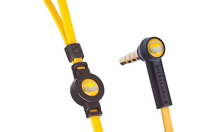 Monster® iSport LIVESTRONG™ Headphone cable junction and angled miniplug