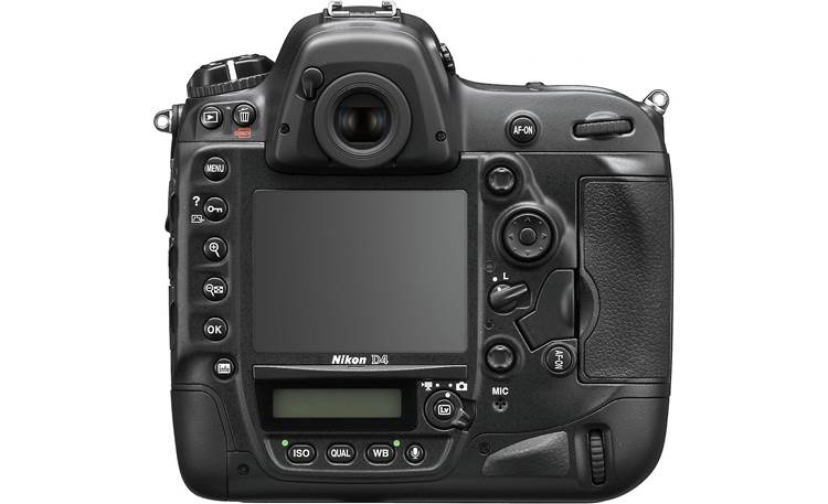Nikon D4 (no lens included) Back