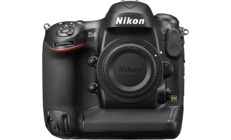 Nikon D4 (no lens included) Front, straight-on
