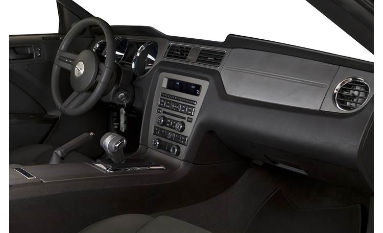 Alpine KTX-MTG8-K Perfect FIT Dash Kit Factory radio before Perfect FIT installation