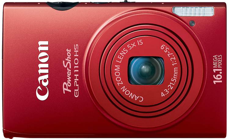 Canon PowerShot Elph 110 HS Facing front - Red