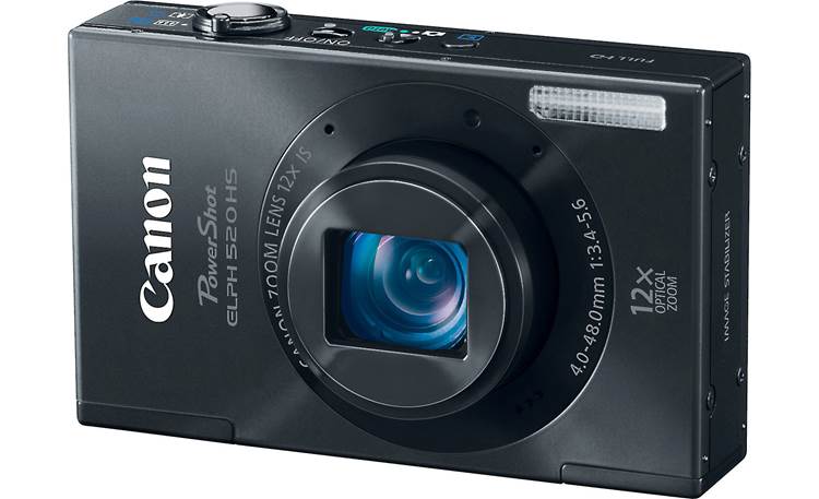 Canon PowerShot Elph 520 HS Front - Black