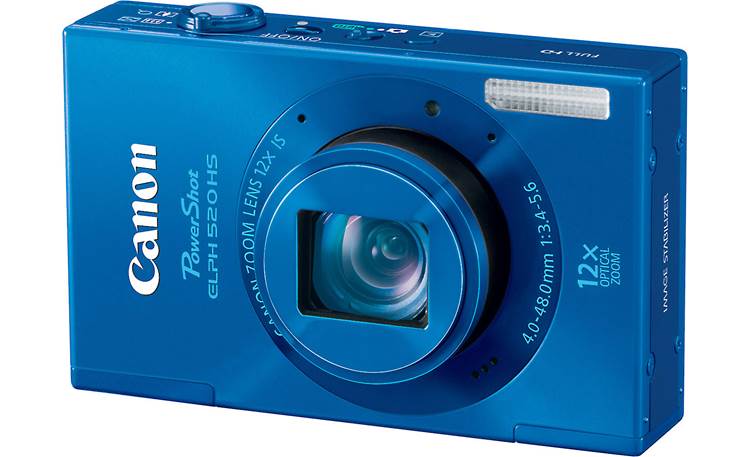 Canon PowerShot Elph 520 HS Front - Blue