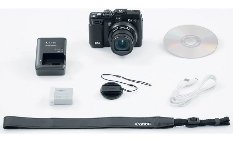Canon PowerShot G1 X What's in the box