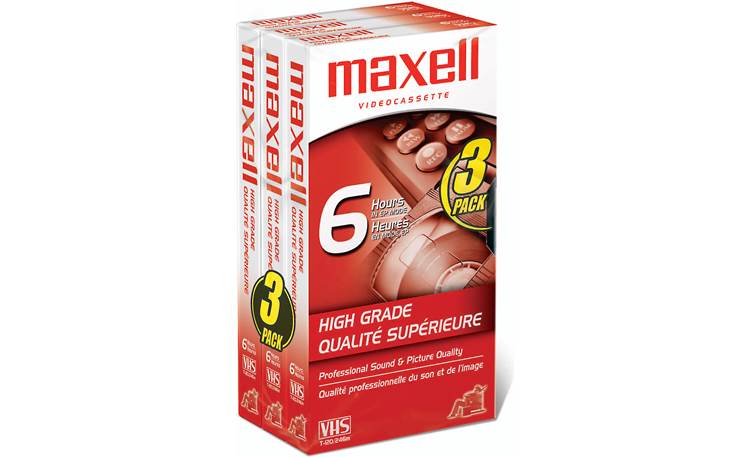Maxell HG T-120 High-Grade VHS Tape Front