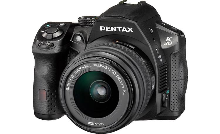 PENTAX K-30 3X Zoom Kit Front (Black)