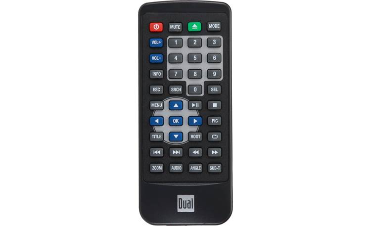Dual XDVD3101 Remote