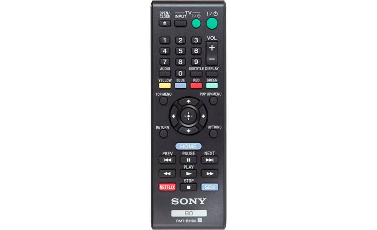 Sony BDP-S590 Remote