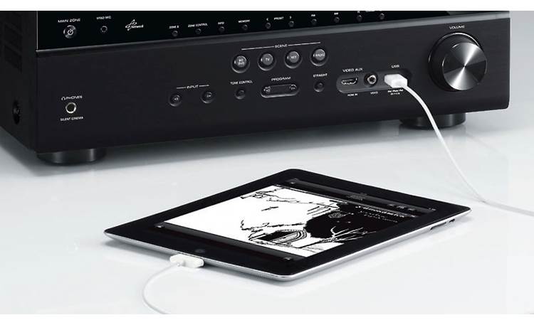 Yamaha AVENTAGE RX-A3020 Connects to iPad® (not included)