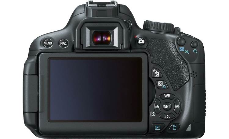 Canon EOS Rebel T4i Kit with 18-135mm Lens Back