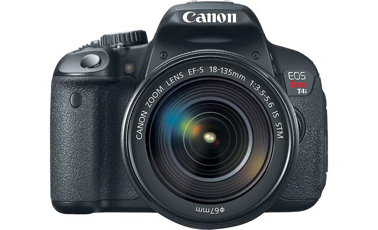 Canon EOS Rebel T4i Kit with 18-135mm Lens Front, straight-on