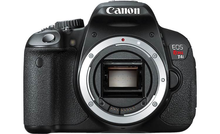 Canon EOS Rebel T4i Kit with 18-135mm Lens Front, straight-on (Body only)