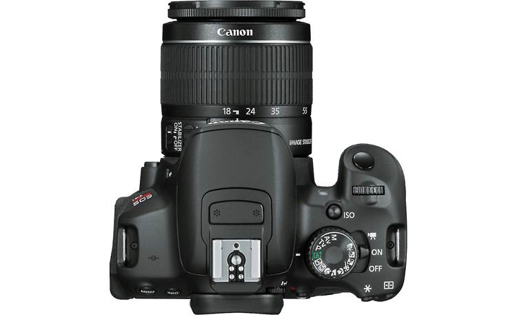 Canon EOS Rebel T4i Kit with 18-55mm Lens Top view