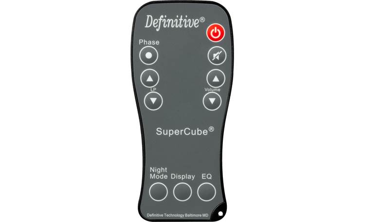 Definitive Technology SuperCube 8000 Remote