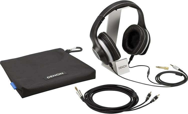 Denon AH-D600 Music Maniac™ Includes carrying case, two detachable cables and adapter (stand not included)
